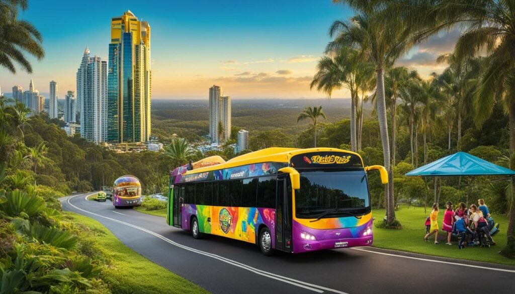 free transfers to gold coast theme parks