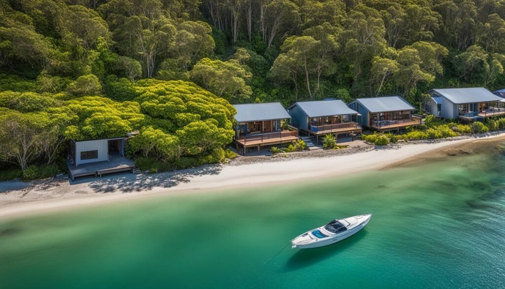 waterfront cabins tallebudgera creek